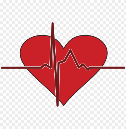 heartbeat - heart PNG images for graphic design