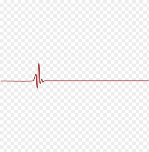 Heartbeat Line Transparent PNG Graphic With Isolated Object