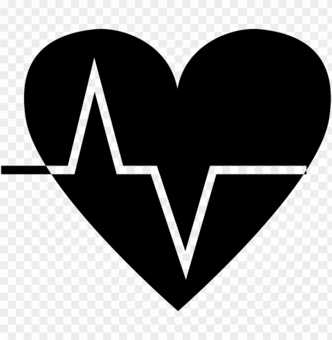 Heartbeats Svg Icon Free- Heart Ecg Icon PNG Images With Transparent Canvas