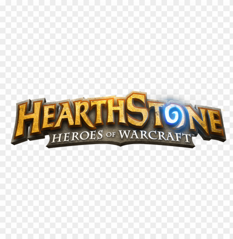 hearthstone logo heroes of warcraft PNG high quality