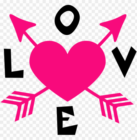 heat clipart wedding heart design - love arrow PNG images without licensing