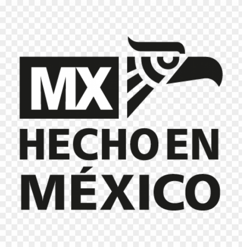 hecho en mexico ver 1 vector logo Isolated Element with Transparent PNG Background