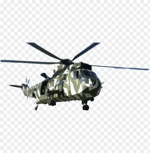 helicopter - army helicopter Isolated PNG Element with Clear Transparency