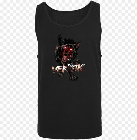 hellhound t-shirt tanktop men black PNG for overlays