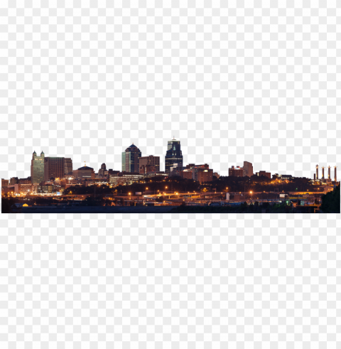 hello kansas city - kansas city skyline Isolated Character in Clear Transparent PNG