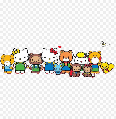 hello kitty and friends download - nanoblock kitty & mimmy nakayoshi PNG photos with clear backgrounds