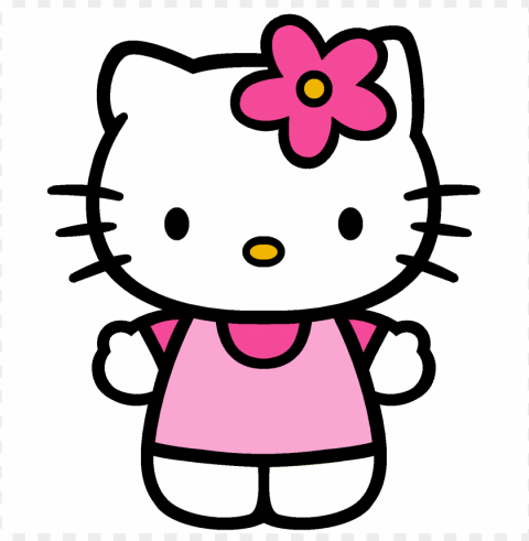 hello kitty bailarina Isolated Icon in HighQuality Transparent PNG