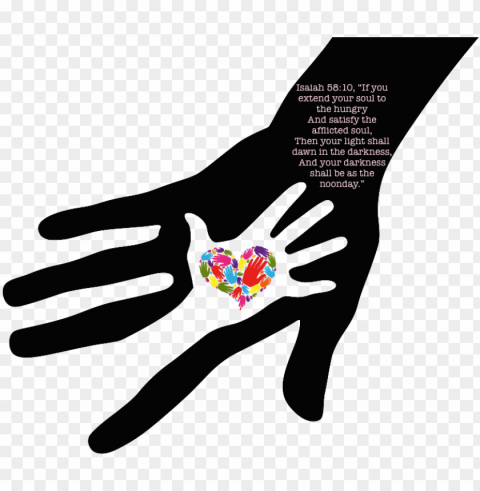 helping hand vector PNG transparent elements compilation