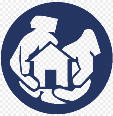 helping hands logo navy new1 - helping hands movi PNG for design