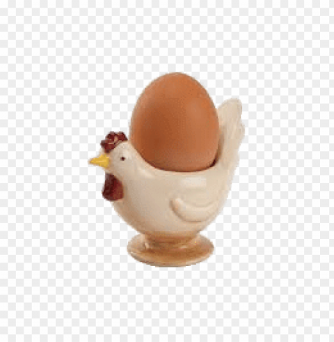 hen egg cup Isolated Subject in Transparent PNG