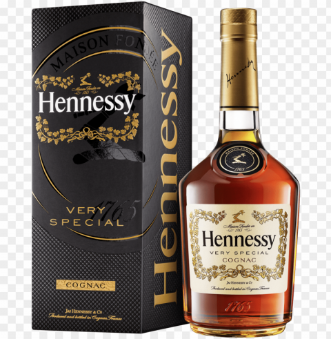 hennessy vs 0 7l 40 0 - hennessy bottle Transparent Background PNG Isolated Item