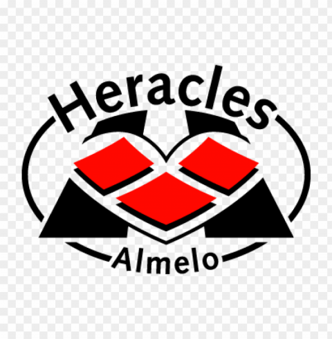 heracles almelo vector logo Isolated Item on Clear Transparent PNG