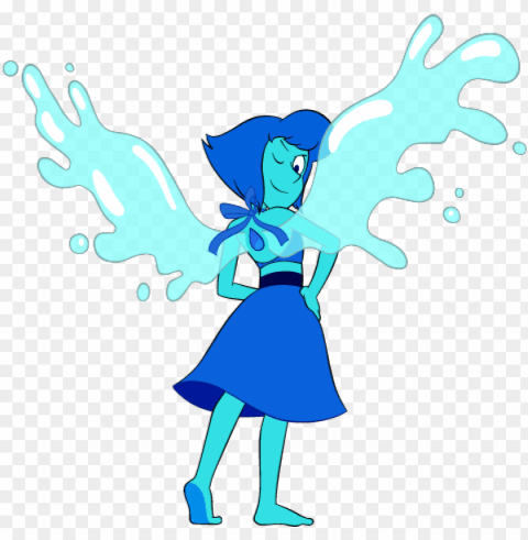 here is a transparent lapis lazuli the new crystal - steven universe lapis new crystal gems PNG pictures with no backdrop needed