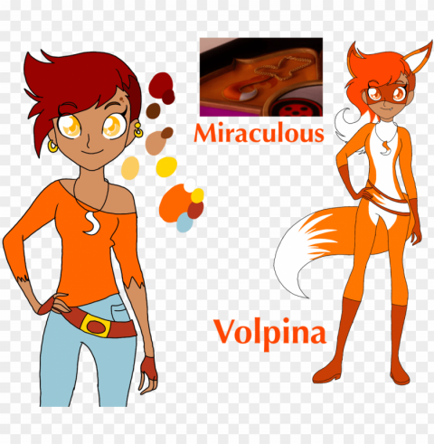 Here Is The New Volpina Next Is - Cartoon PNG With Clear Isolation On Transparent Background