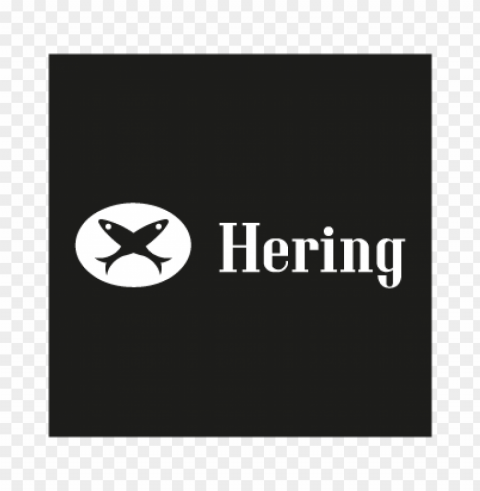 hering black vector logo free download Isolated Graphic in Transparent PNG Format