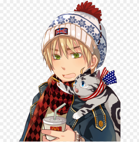 hetalia Isolated Character on Transparent PNG