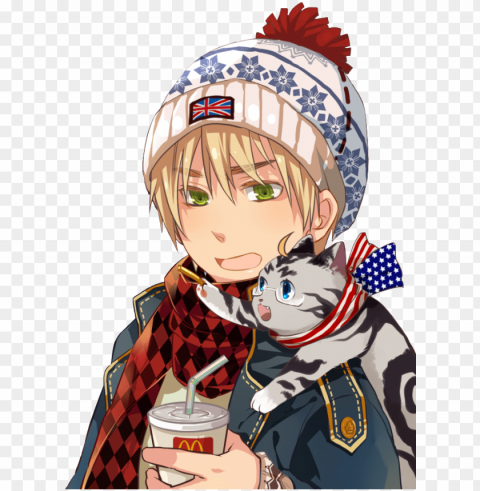 Hetalia Isolated Character On Transparent PNG