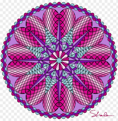 hex - - mandala coloring ideas PNG images for graphic design