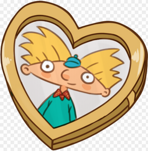 hey arnold keychain pack dokinana's shop tictail - heart Isolated Design Element in HighQuality PNG