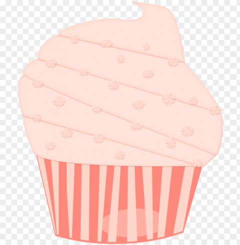 hi res pink cupcake - dessert PNG images with transparent layering