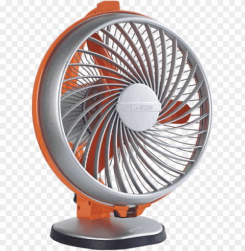 hi speed table fan orange - luminous table fan price in india Isolated Graphic on Transparent PNG