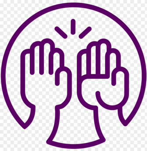 high five icon - high five icon Free PNG images with alpha transparency