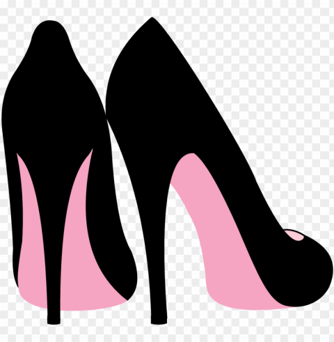high heel shoe silhouette clip art at getdrawings - high heels silhouette Transparent design PNG