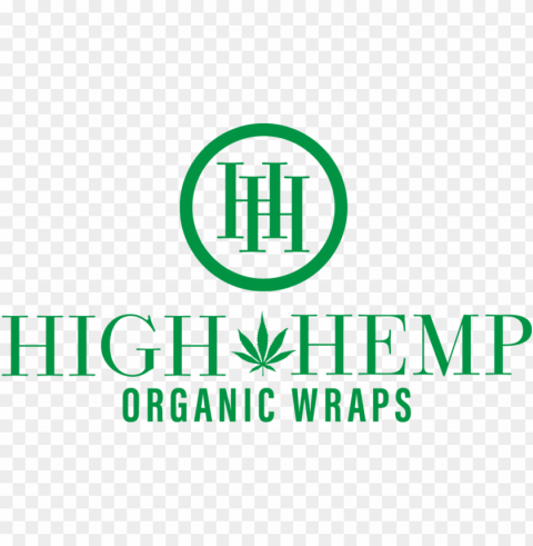 high hemp logo green copy Transparent Cutout PNG Graphic Isolation