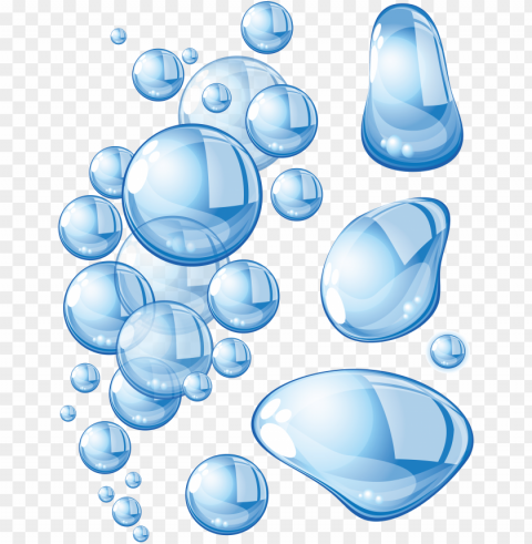 high resolution water - water bubbles background PNG images with transparent elements