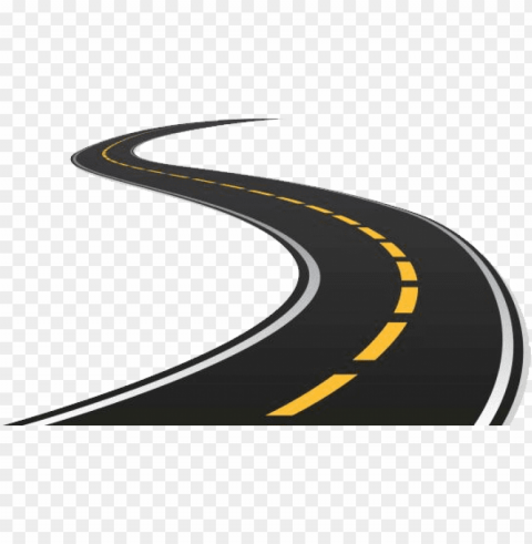 highway Clean Background Isolated PNG Object