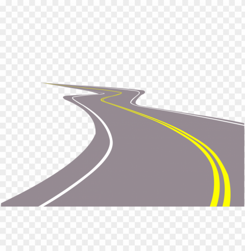 highway CleanCut Background Isolated PNG Graphic