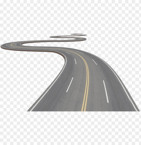 highway Clear Background Isolated PNG Graphic