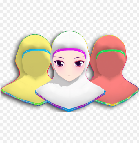 hijab download by aceyoen-d6bh3vf - mmd hijab Free PNG