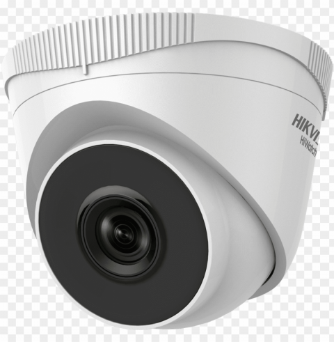 hikvision hiwatch ipc-t240h 4mp ip turret dome camera - ipc t240h Isolated Graphic on Clear Transparent PNG