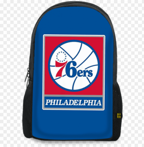 hiladelphia 76ers printed backpacks - philadelphia 76ers logo font PNG images with cutout