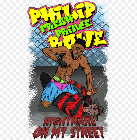 hilip the fresh prince rowe's nightmare on my street - poster PNG images with alpha transparency diverse set PNG transparent with Clear Background ID e693d774