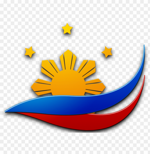 hilippine flag logo design psd images thepix info - philippine flag logo Transparent PNG download