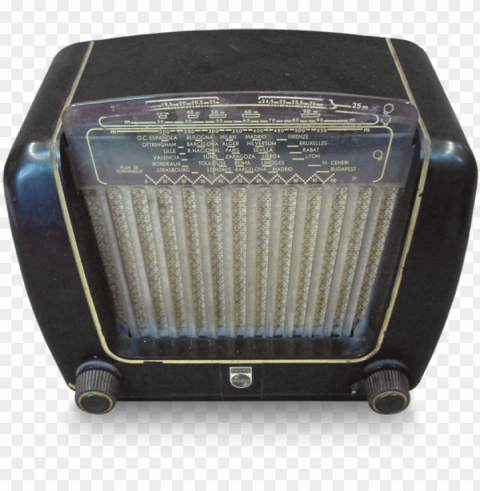 hilips be 292 u 1949 retro radios television set - electronics HighQuality Transparent PNG Isolated Artwork