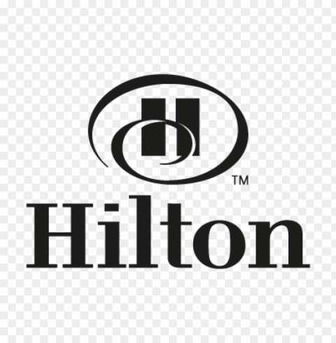 hilton vector logo download free PNG Image with Isolated Graphic Element