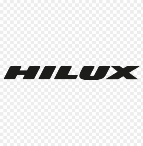 hilux vector logo free Isolated Illustration on Transparent PNG