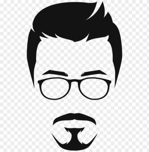 hipster glasses - hipster face clipart Transparent PNG images wide assortment