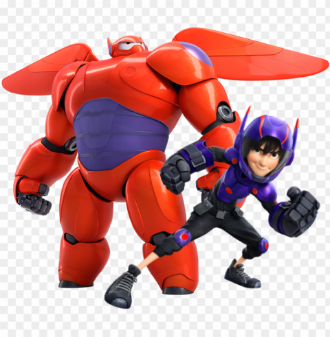 hiro and baymax - big hero 6 baymax Clean Background Isolated PNG Graphic Detail