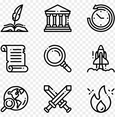 history - icon make u PNG images with high-quality resolution