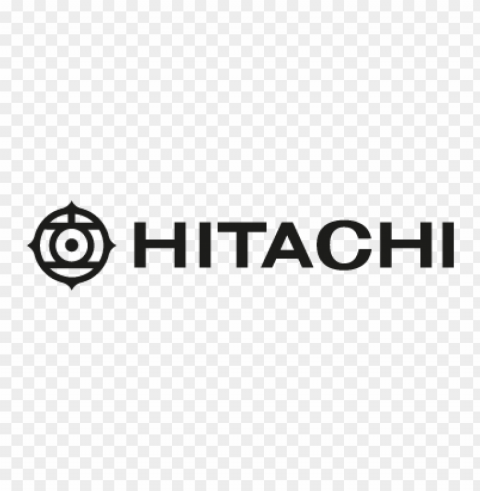 hitachi company vector logo free Isolated Subject in Transparent PNG Format