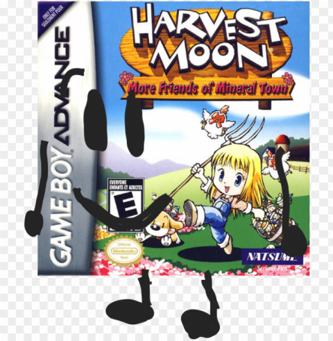 hmfomt - harvest moon girl gba Transparent PNG Isolated Object Design
