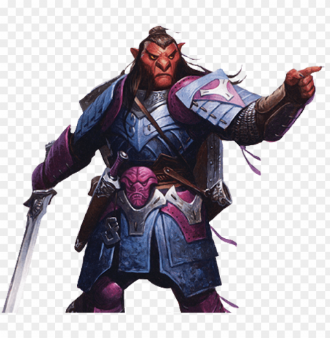 hobgoblin warlord-5e - d&d 5e hobgoblin character Isolated Object with Transparent Background in PNG