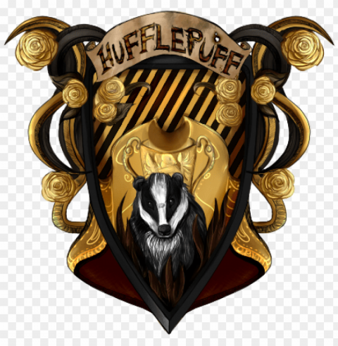 hogwarts hufflepuff crest - harry potter hufflepuff crest PNG images with transparent canvas variety