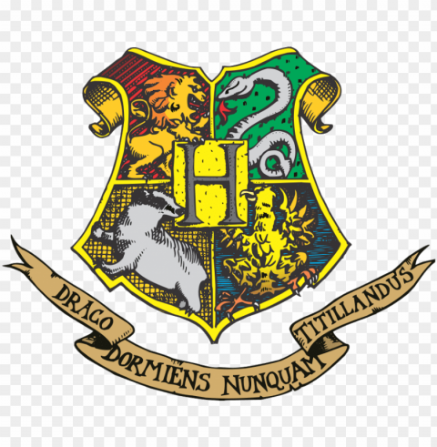 hogwarts symbol related keywords & suggestions - harry potter hogwarts logo PNG for overlays