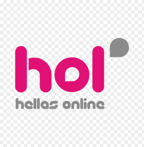 hol vector logo Clear Background Isolated PNG Illustration