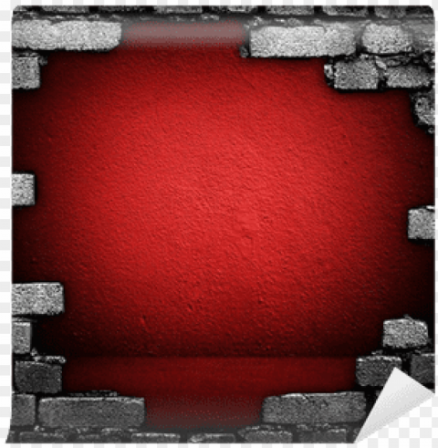 hole in brick wall Transparent PNG Graphic with Isolated Object
